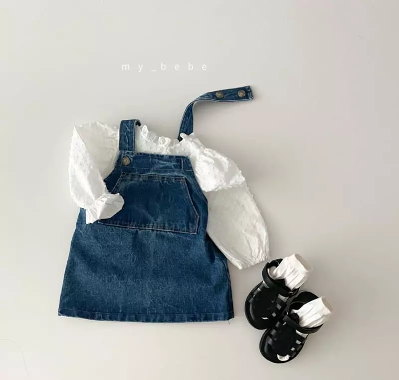 My Bebe - Korean Baby Fashion - #babyboutiqueclothing - Spring Flower Blouse - 12