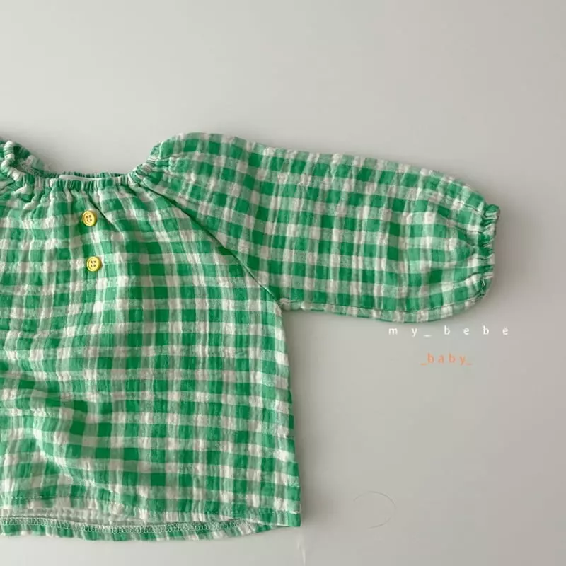 My Bebe - Korean Baby Fashion - #babyclothing - Honey Bloomer Top Set - 9