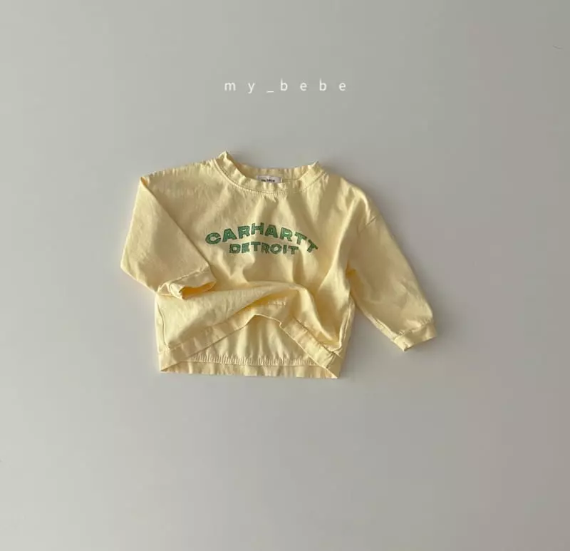 My Bebe - Korean Baby Fashion - #babyclothing - Pigment Painting Tee - 8