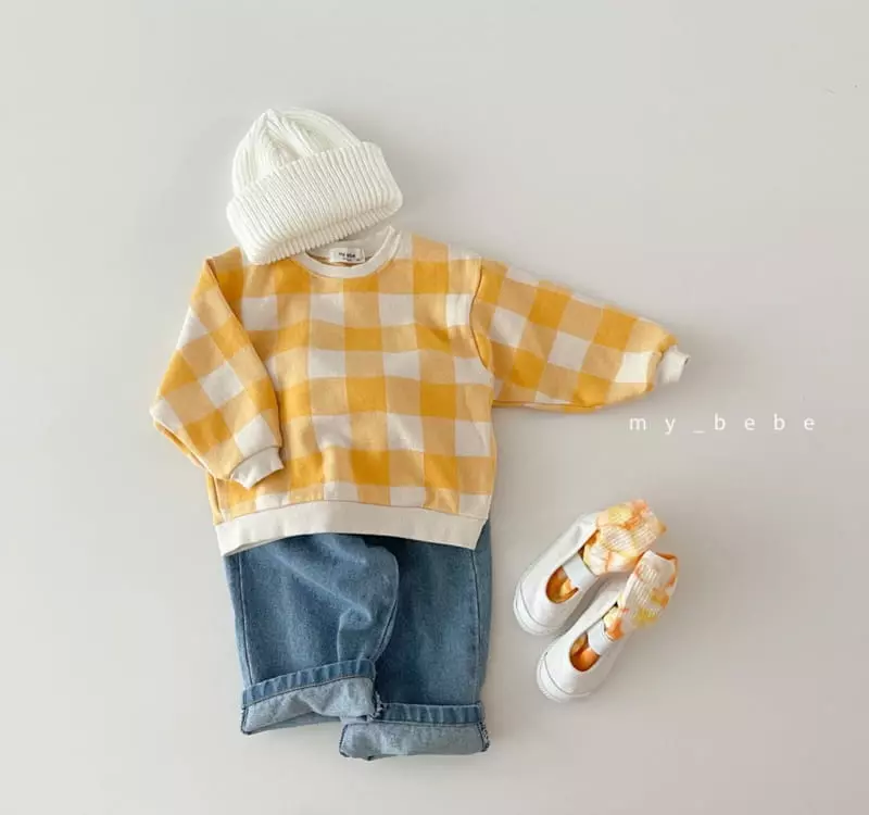 My Bebe - Korean Baby Fashion - #babyclothing - Jacquard Sweatshirt - 5