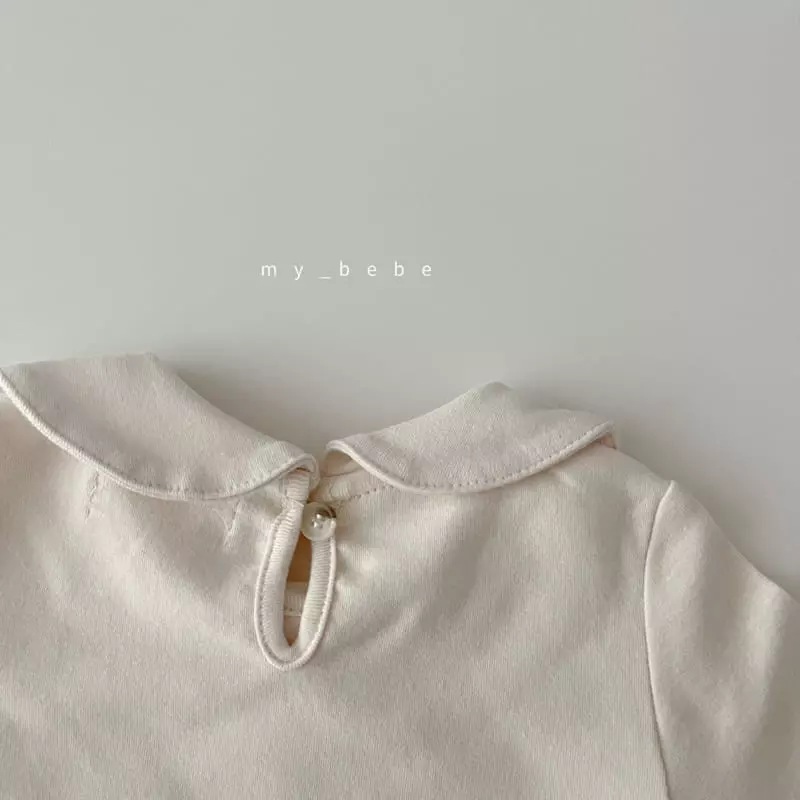 My Bebe - Korean Baby Fashion - #babyfashion - Spring Collar Tee - 5