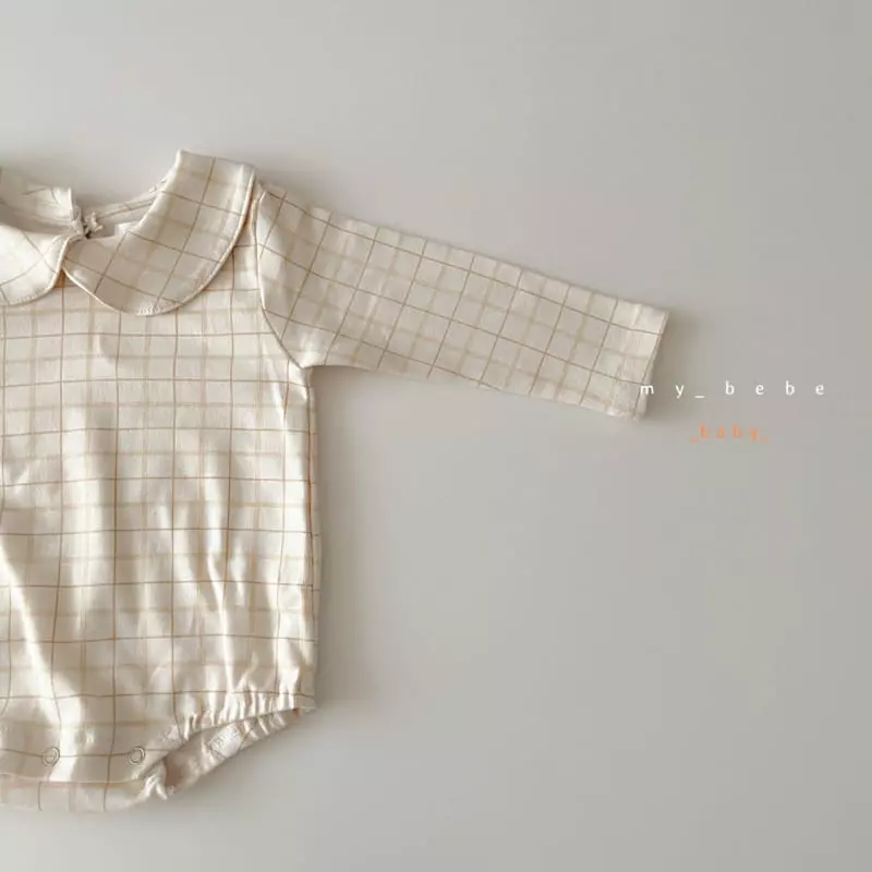 My Bebe - Korean Baby Fashion - #babygirlfashion - Collar Bodysuit Bebe - 10