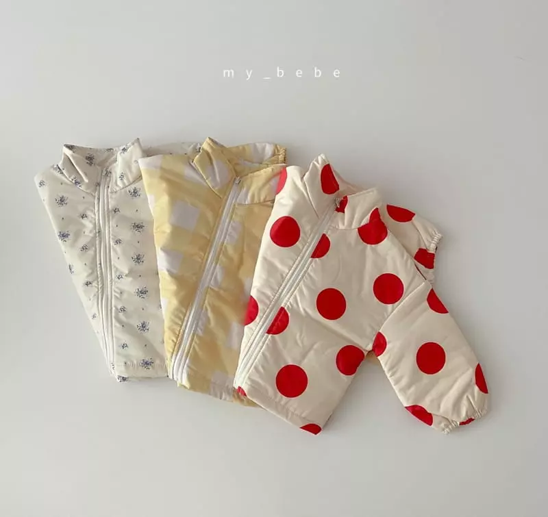 My Bebe - Korean Baby Fashion - #babygirlfashion - Spring Wind Breaker Jumper - 2