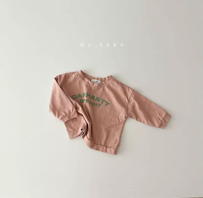 My Bebe - Korean Baby Fashion - #babylifestyle - Pigment Painting Tee - 12