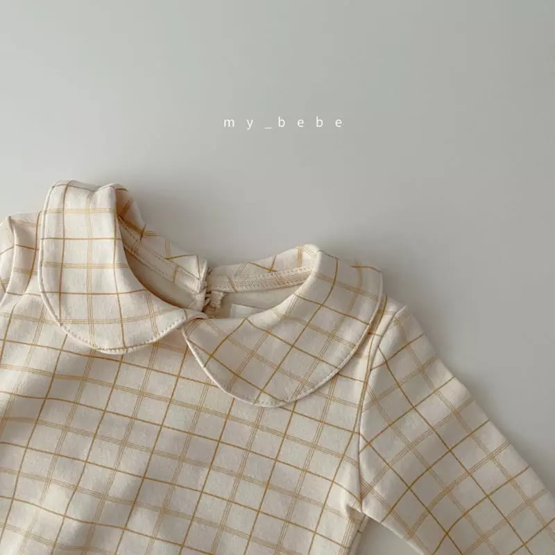 My Bebe - Korean Baby Fashion - #babyoninstagram - Spring Collar Tee - 9