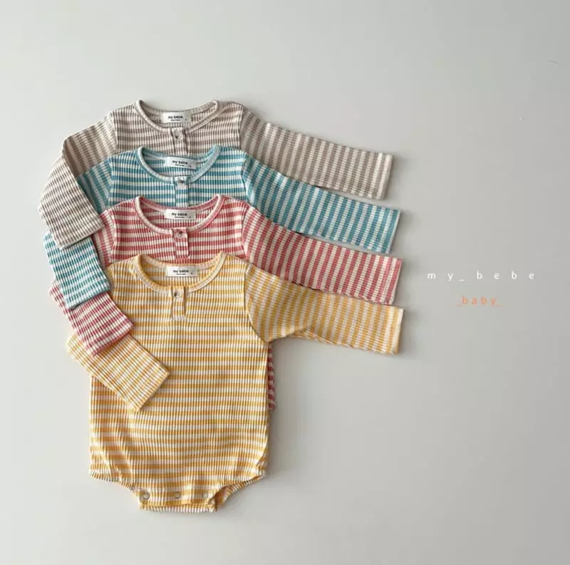 My Bebe - Korean Baby Fashion - #onlinebabyboutique - 22 Sticky Bodysuit with Hairband