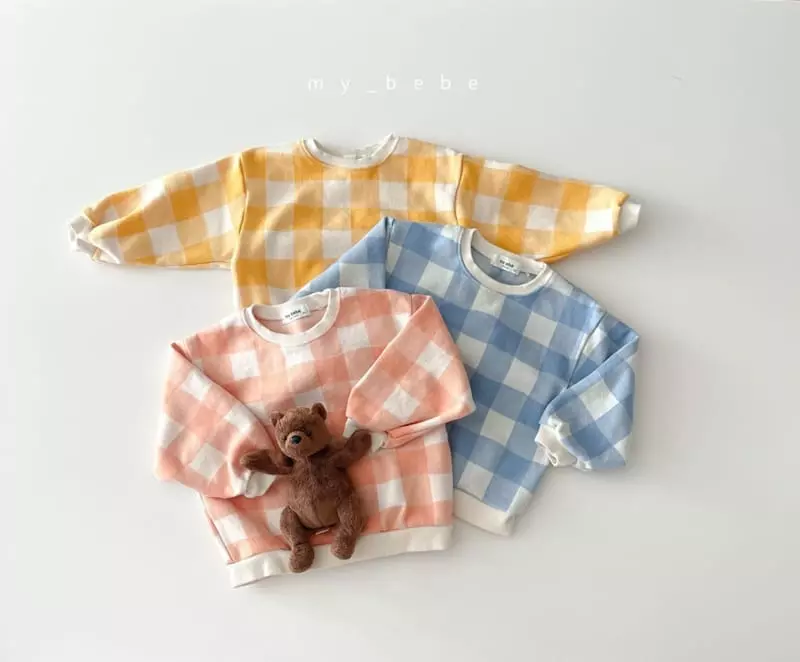 My Bebe - Korean Baby Fashion - #onlinebabyshop - Jacquard Sweatshirt