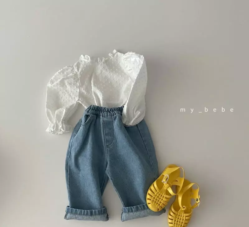 My Bebe - Korean Baby Fashion - #onlinebabyshop - Spring Flower Blouse - 9