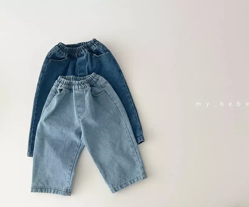 My Bebe - Korean Children Fashion - #minifashionista - 607 Denim Pants