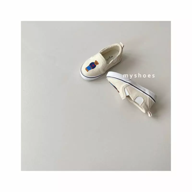 My Socks - Korean Children Fashion - #kidzfashiontrend - Baseball Slip-on - 4
