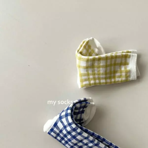 My Socks - Korean Children Fashion - #designkidswear - Blueberry Socks [set of 2]