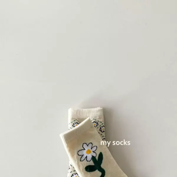 My Socks - Korean Children Fashion - #discoveringself - Figure Socks [set of 2] - 3