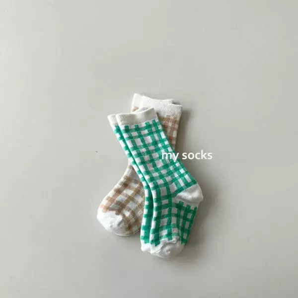 My Socks - Korean Children Fashion - #discoveringself - Spinch Socks [set of 2]