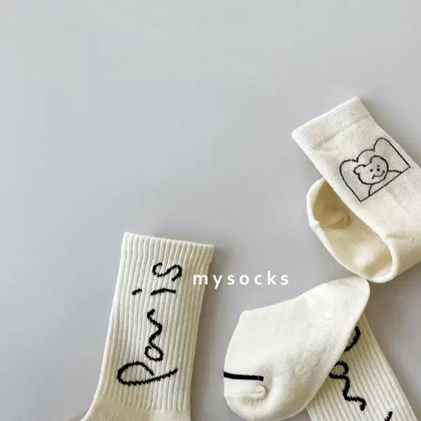 My Socks - Korean Children Fashion - #discoveringself - Skii Socks [set of 2] - 4