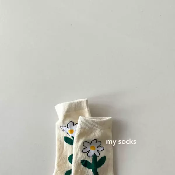My Socks - Korean Children Fashion - #kidsshorts - Figure Socks [set of 2] - 5