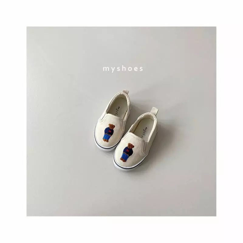 My Socks - Korean Children Fashion - #kidsshorts - Baseball Slip-on