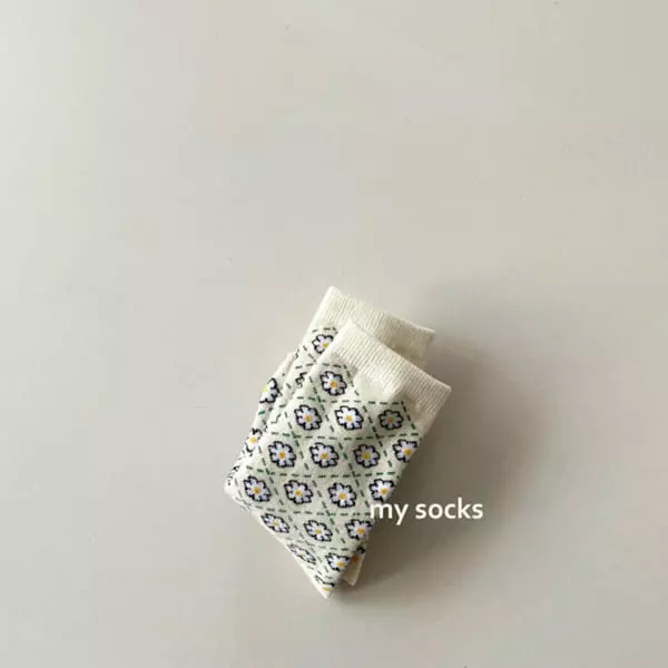 My Socks - Korean Children Fashion - #kidsstore - Figure Socks [set of 2] - 6