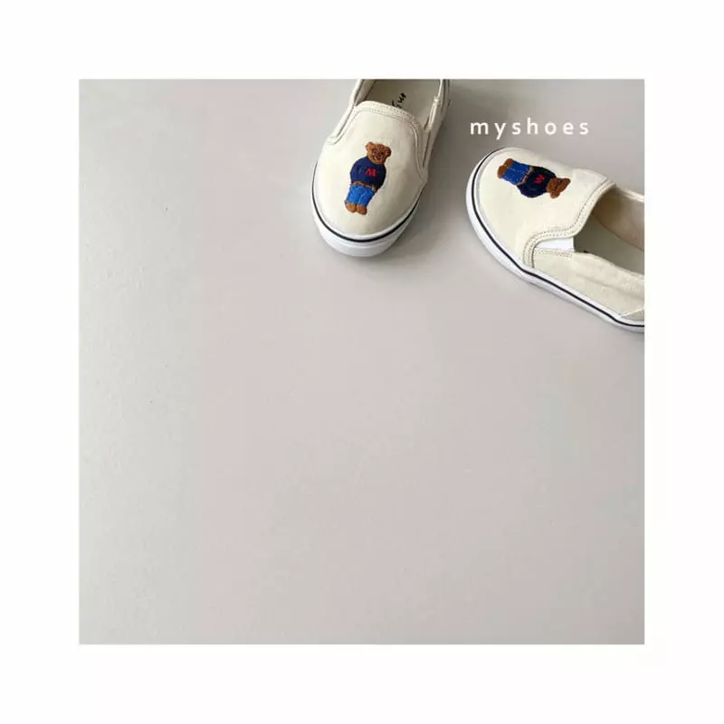 My Socks - Korean Children Fashion - #kidzfashiontrend - Baseball Slip-on - 3