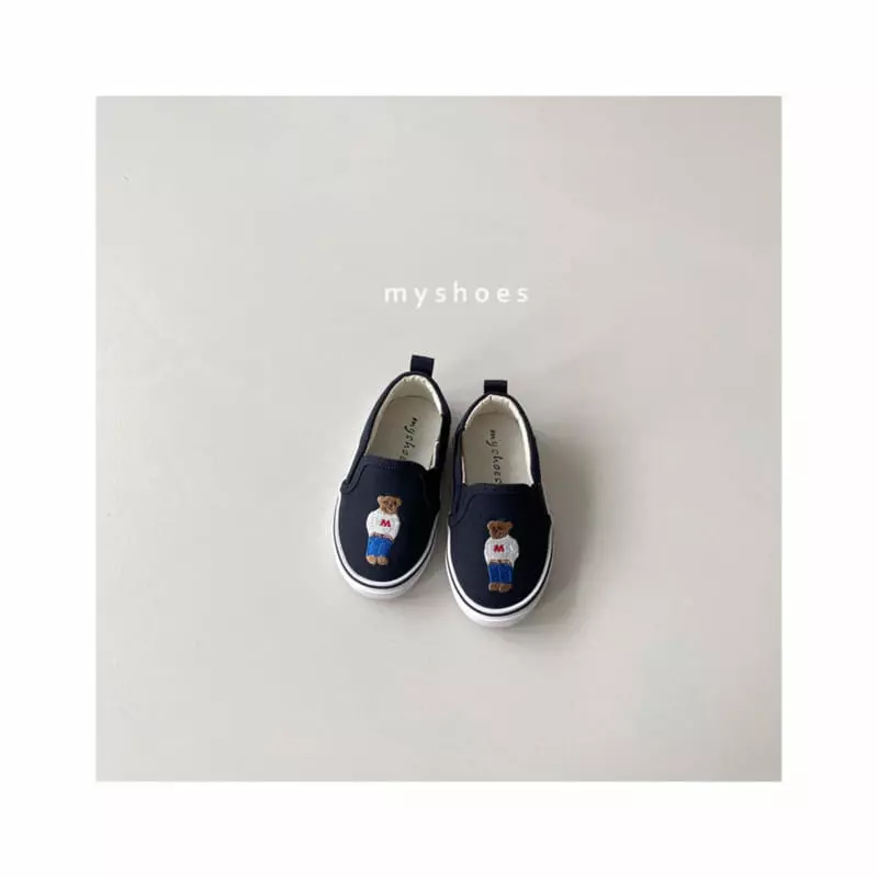 My Socks - Korean Children Fashion - #littlefashionista - Baseball Slip-on - 5