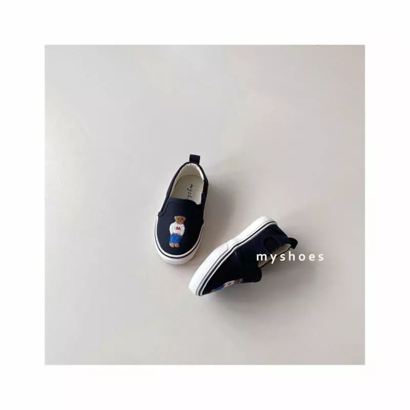 My Socks - Korean Children Fashion - #minifashionista - Baseball Slip-on - 7