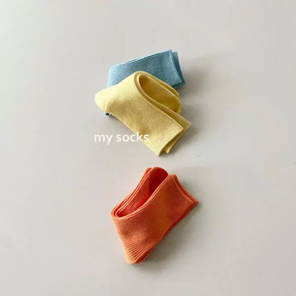 My Socks - Korean Children Fashion - #todddlerfashion - Oylmpic Socks [set of 3]