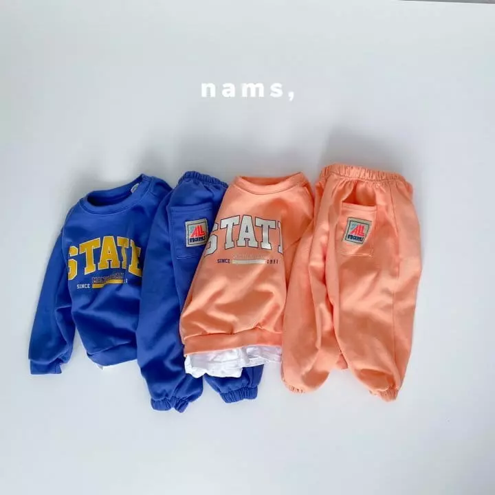 Nams - Korean Children Fashion - #childrensboutique - State Top Bottom Set - 8