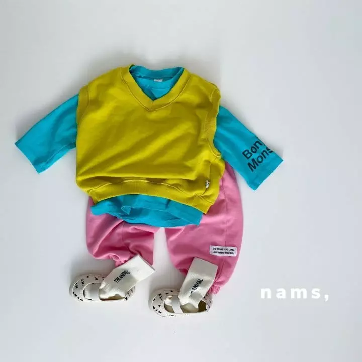 Nams - Korean Children Fashion - #designkidswear - Bon Bon Vest with Mom - 12