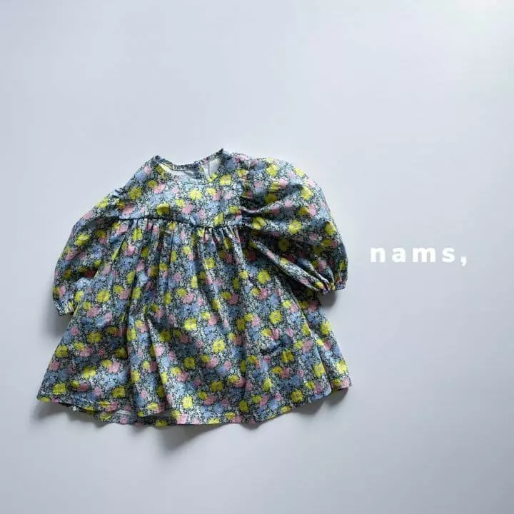 Nams - Korean Children Fashion - #discoveringself - Mini Flower One-piece