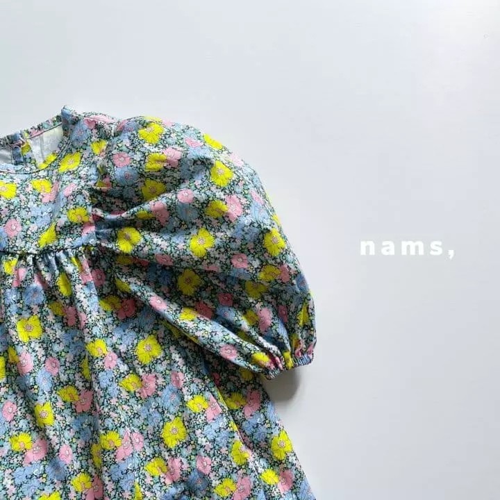 Nams - Korean Children Fashion - #fashionkids - Mini Flower One-piece - 2