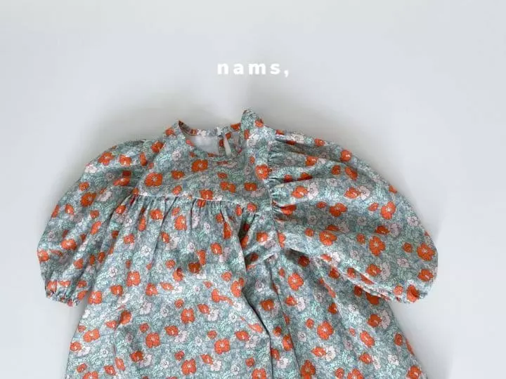 Nams - Korean Children Fashion - #kidsshorts - Mini Flower One-piece - 3