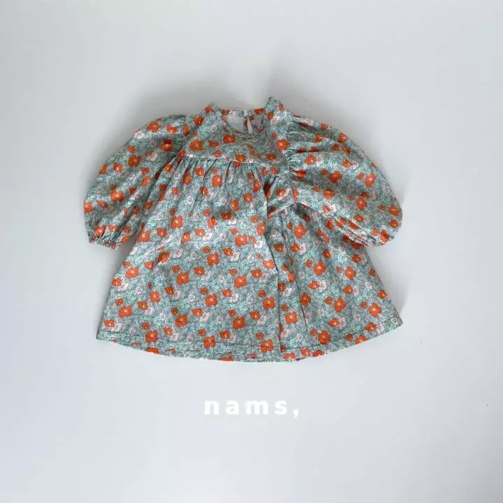 Nams - Korean Children Fashion - #kidsshorts - Mini Flower One-piece - 4