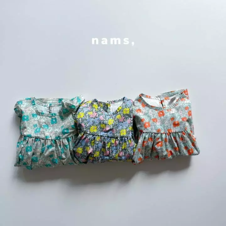 Nams - Korean Children Fashion - #prettylittlegirls - Mini Flower One-piece - 10