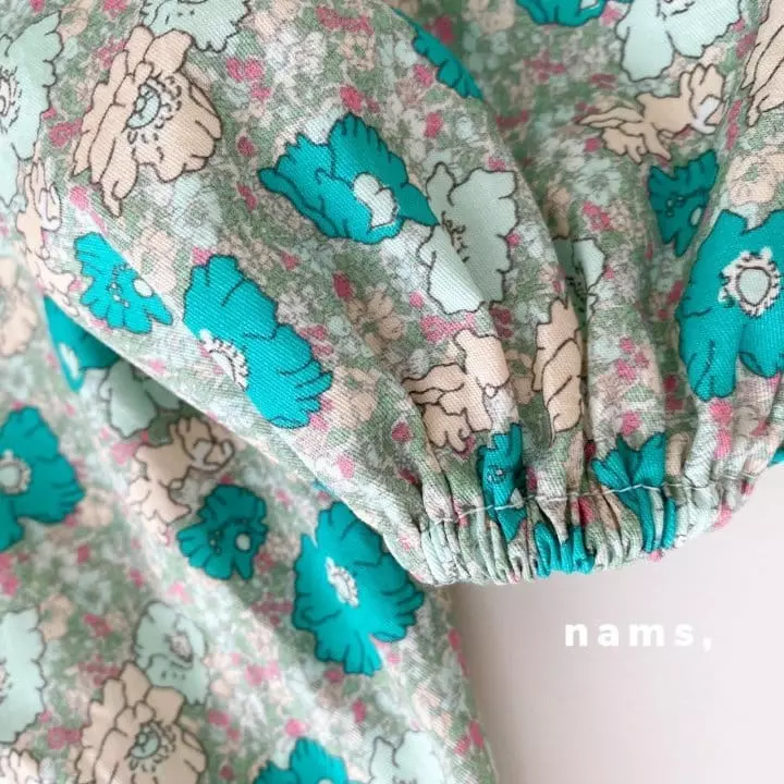 Nams - Korean Children Fashion - #todddlerfashion - Mini Flower One-piece - 11