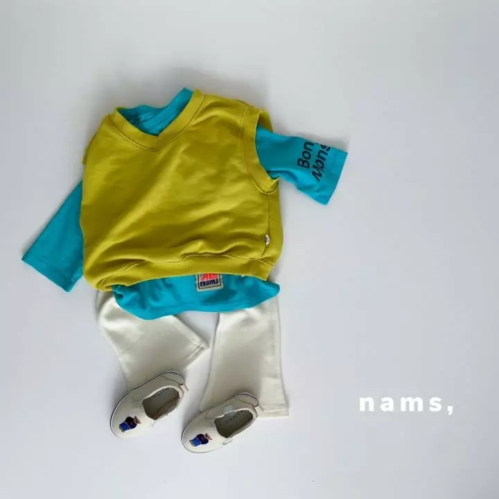 Nams - Korean Children Fashion - #todddlerfashion - Boni Bottscut Pants with Mom - 8