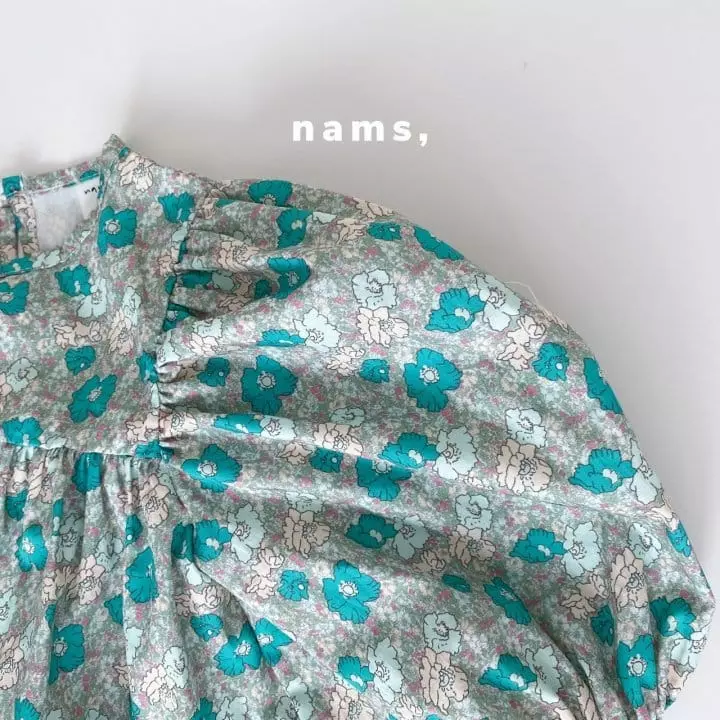 Nams - Korean Children Fashion - #toddlerclothing - Mini Flower One-piece - 12