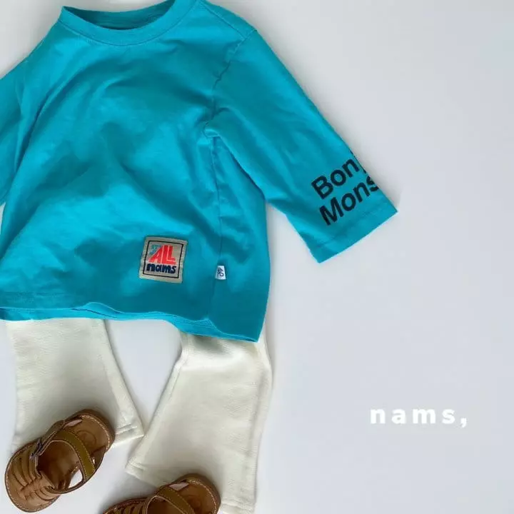 Nams - Korean Children Fashion - #toddlerclothing - Boni Bottscut Pants with Mom - 9