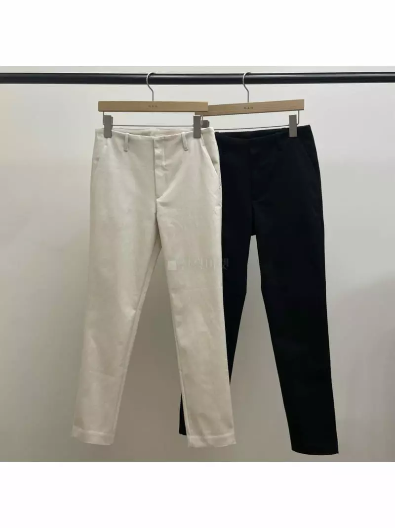 Nan - Korean Women Fashion - #womensfashion - Matte Cotton Pants - 4