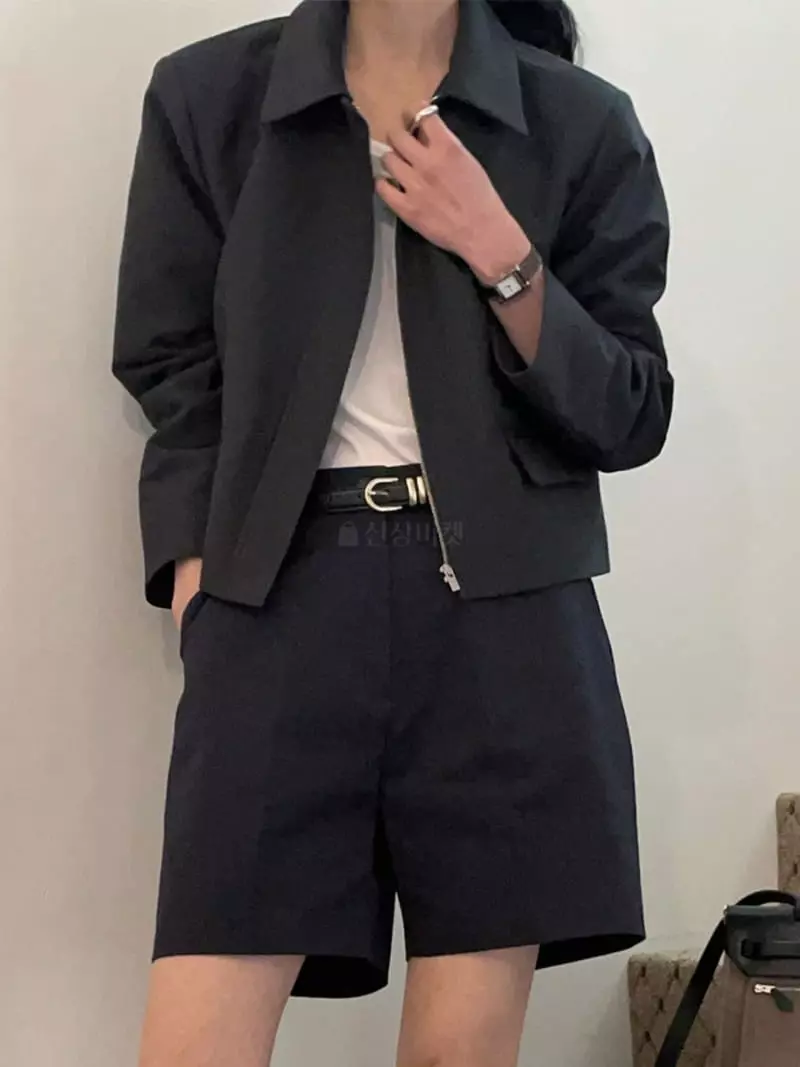 Nan - Korean Women Fashion - #momslook - Modern Short Jacket - 2