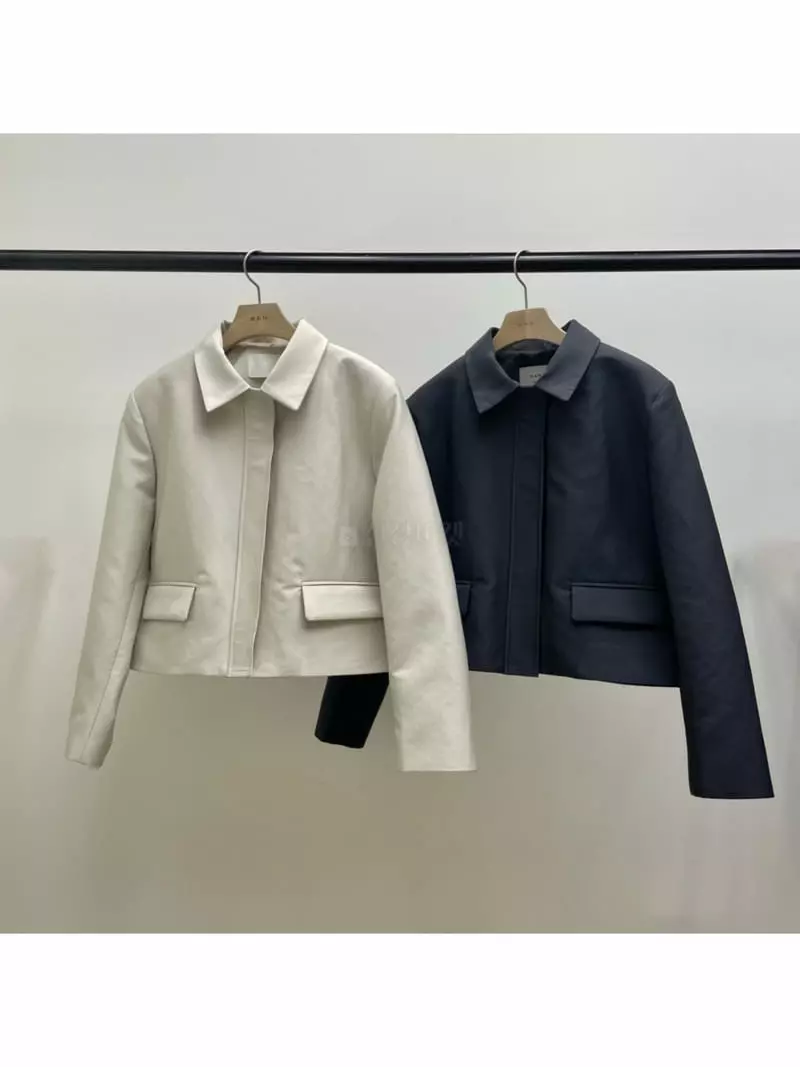 Nan - Korean Women Fashion - #womensfashion - Modern Short Jacket - 4