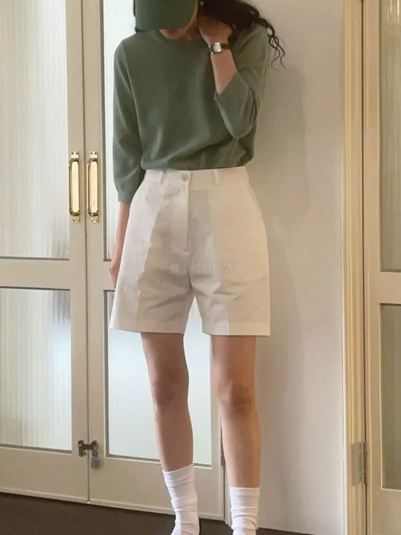 Nan - Korean Women Fashion - #momslook - Soft Cash Knit Tee