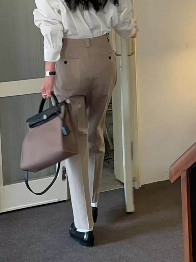 Nan - Korean Women Fashion - #womensfashion - Ralph Cotton Pants - 4
