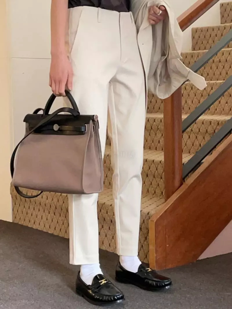 Nan - Korean Women Fashion - #thelittlethings - Matte Cotton Pants