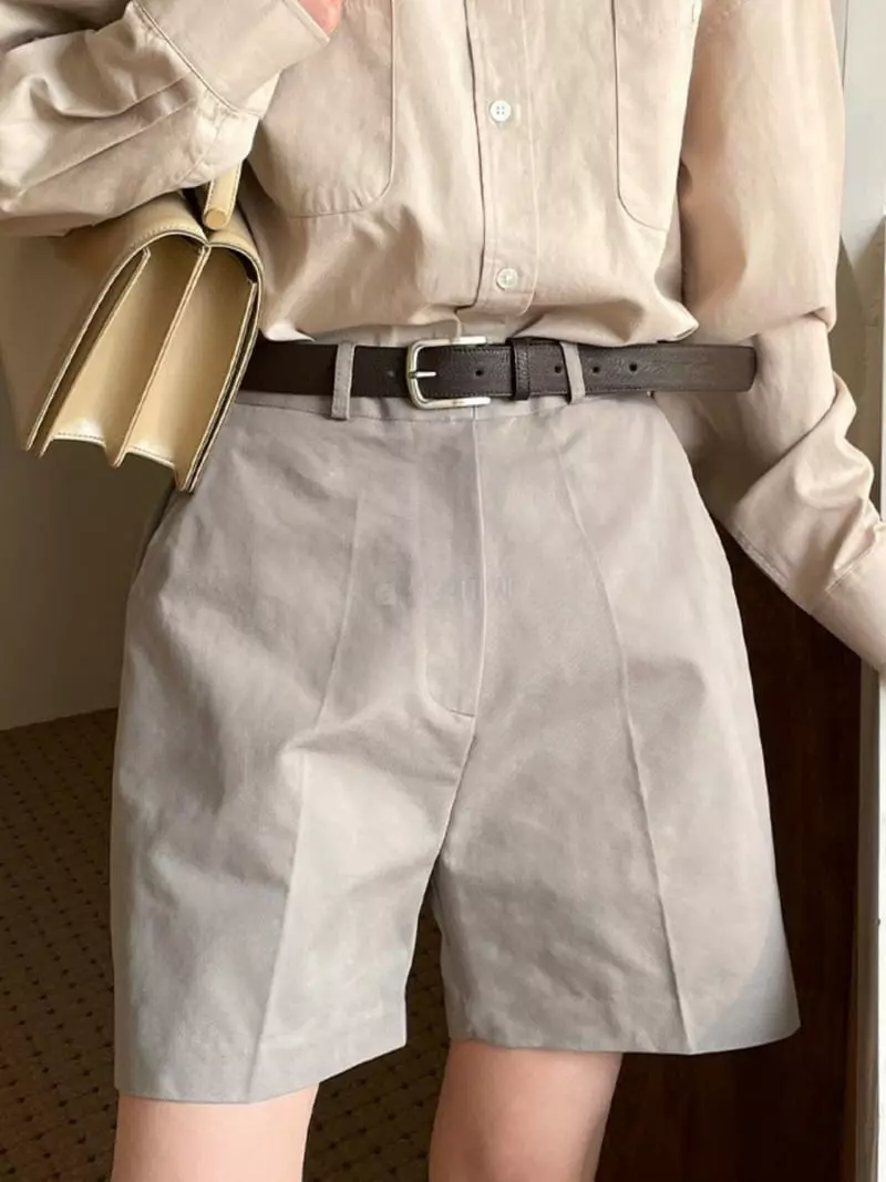 Nan - Korean Women Fashion - #vintagekidsstyle - Bronze Belt - 2