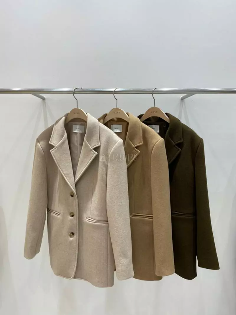 Nave - Korean Women Fashion - #womensfashion - Poplin Jacket - 4