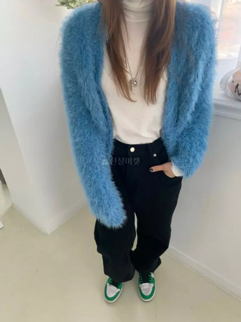 Nave - Korean Women Fashion - #momslook - Bell Bookle Cardigan - 2