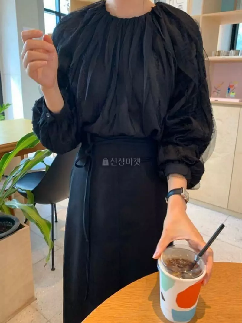 Nave - Korean Women Fashion - #momslook - Mime Blouse