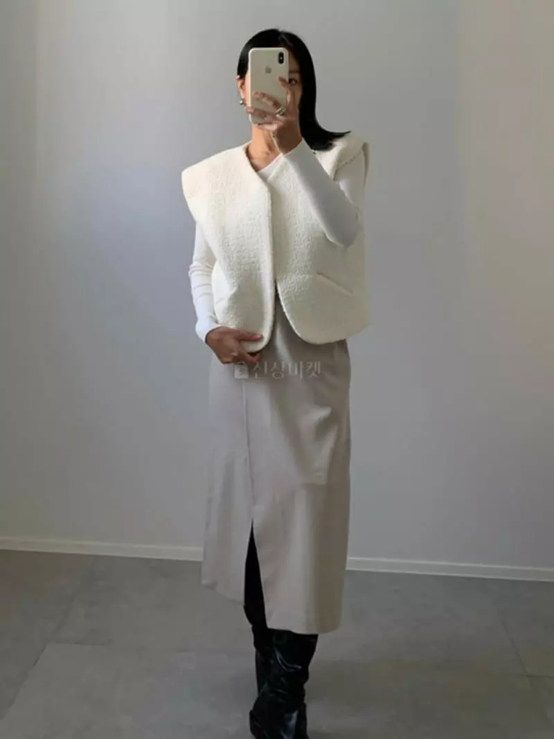 Nave - Korean Women Fashion - #momslook - Your Vest Jacket