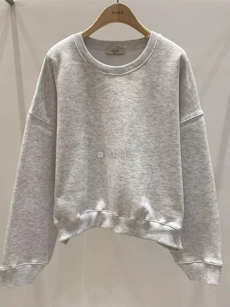 Nave - Korean Women Fashion - #momslook - Wear Sweatshirt - 2