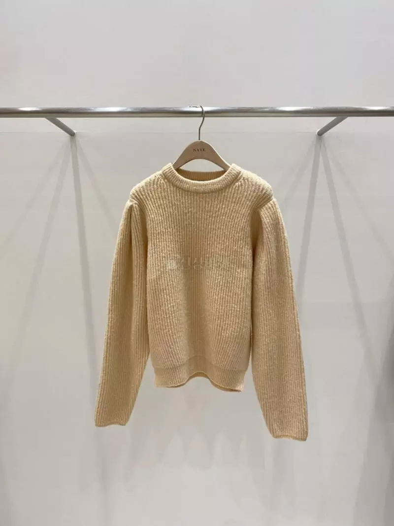 Nave - Korean Women Fashion - #womensfashion - Clash Knit Tee - 2