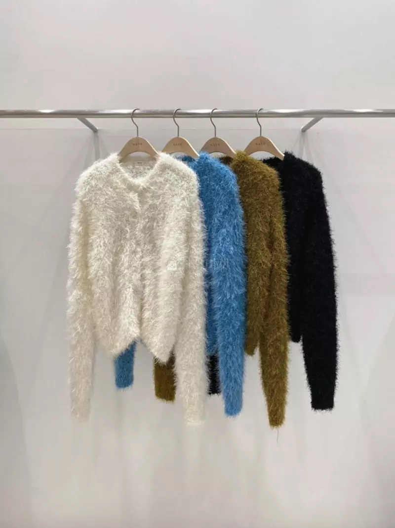Nave - Korean Women Fashion - #womensfashion - Bell Bookle Cardigan - 3